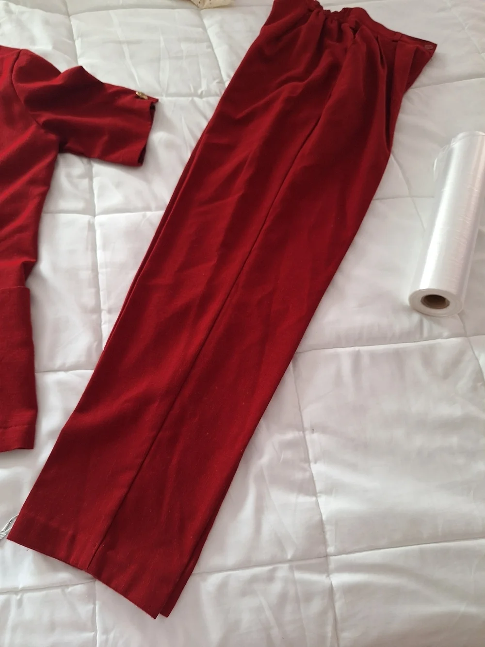 kaitlin Connor tailored red